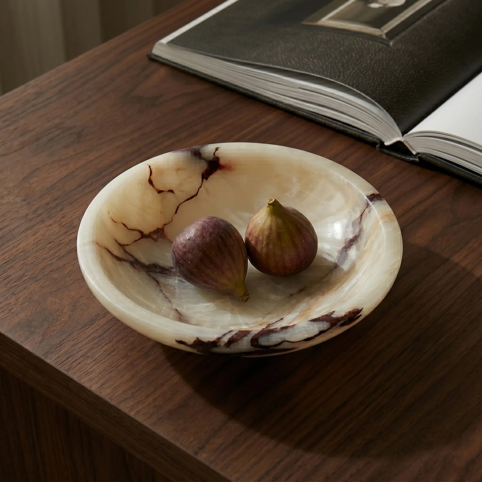 Sangria Bowl Stage styled in a home decor setting by Verdora Life