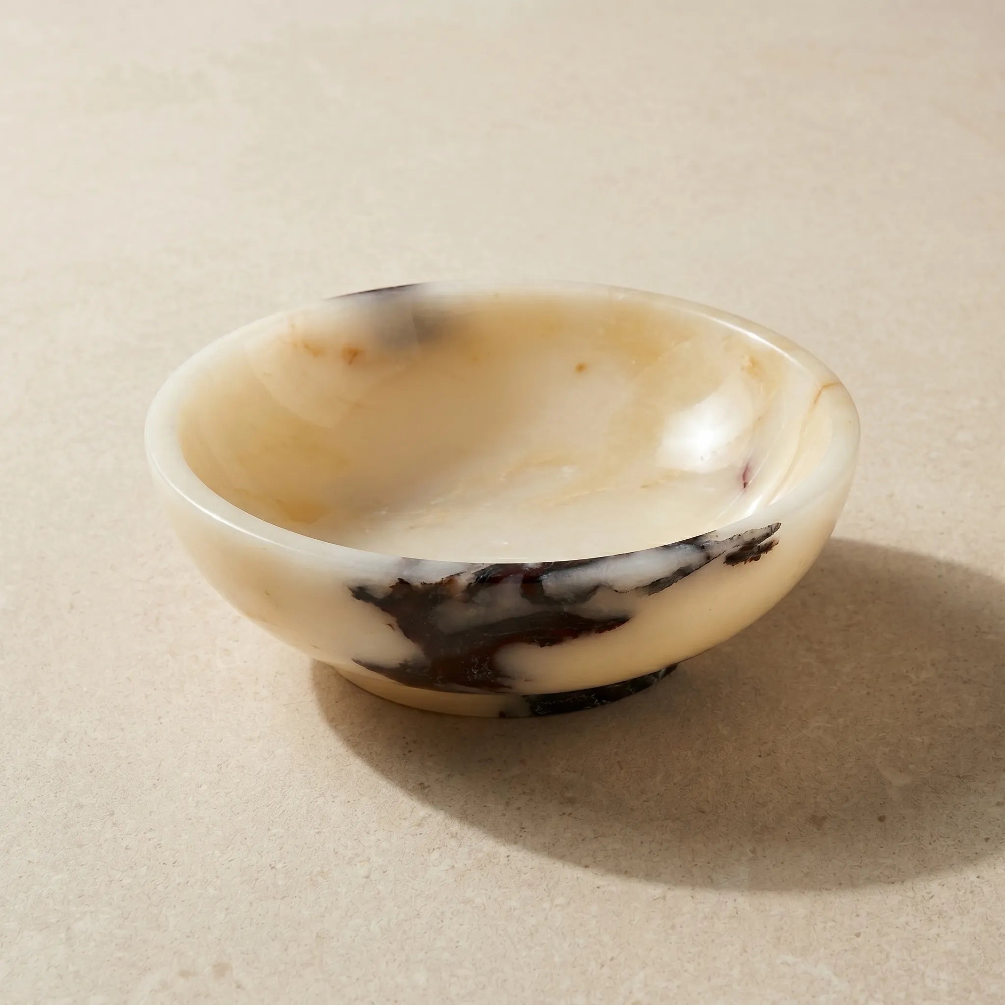 Sangria Bowl Stage close-up detail of natural marble texture by Verdora Life